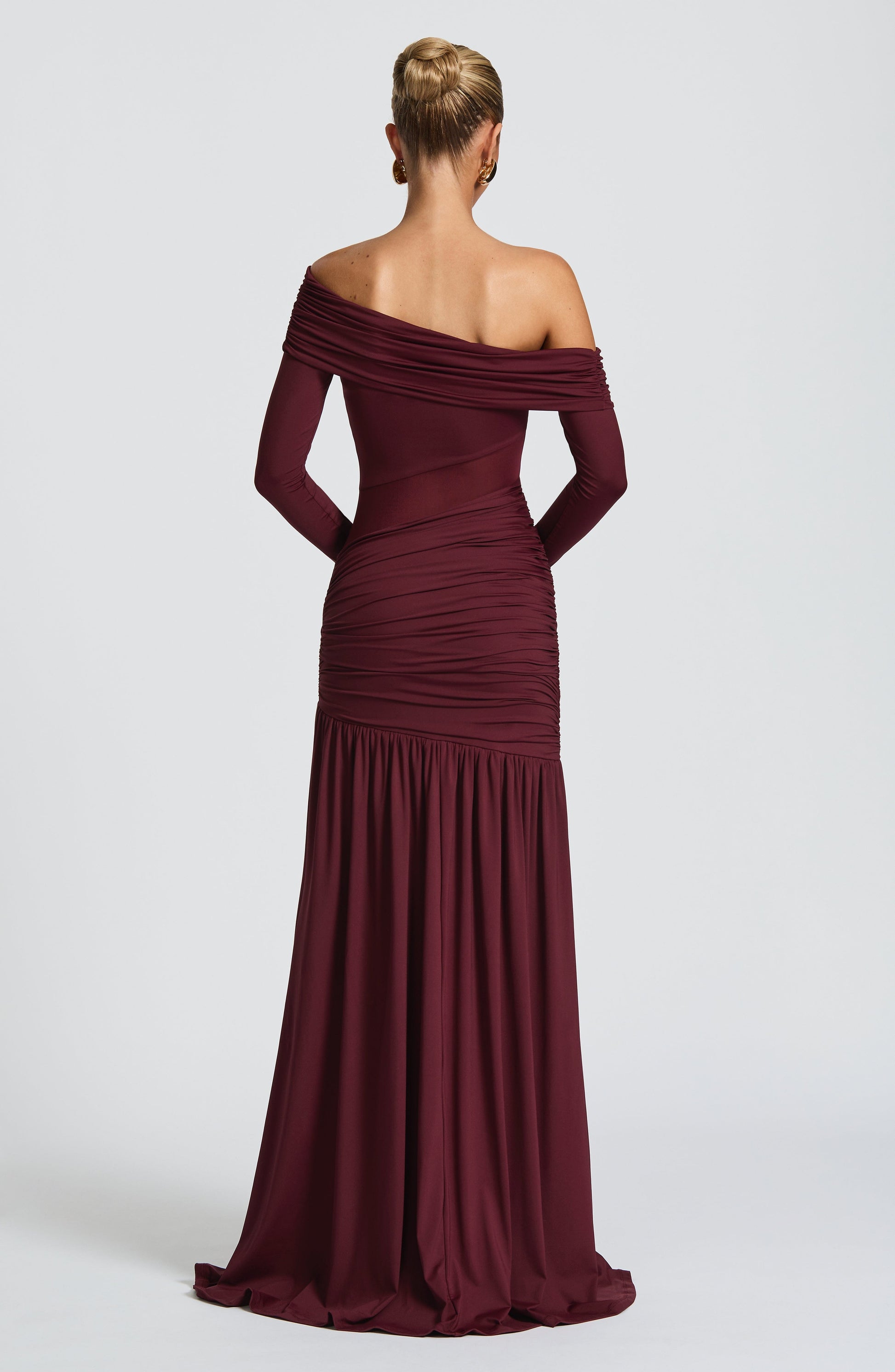 Abito Maxi Ettalie Cherry Lacquer