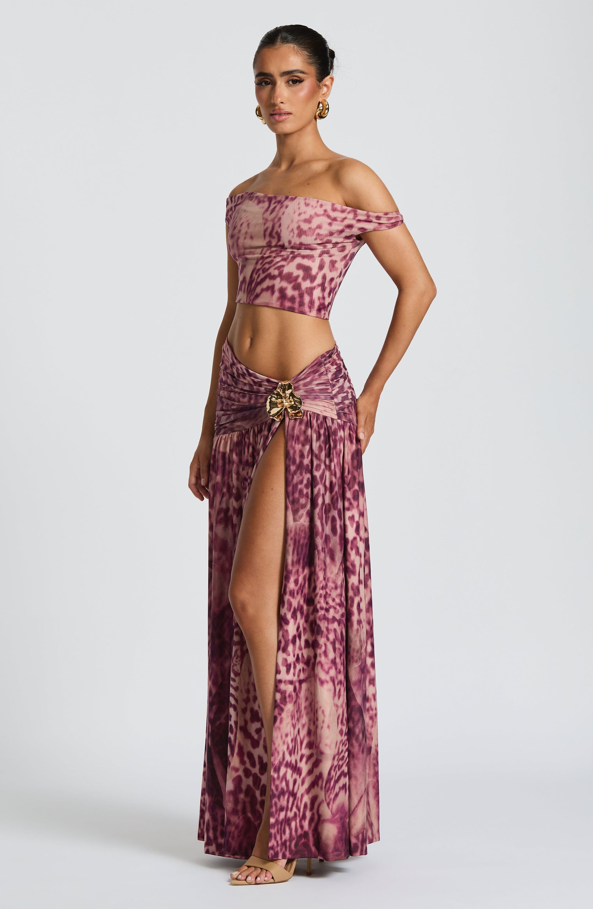 Top Magenta Orchid Print