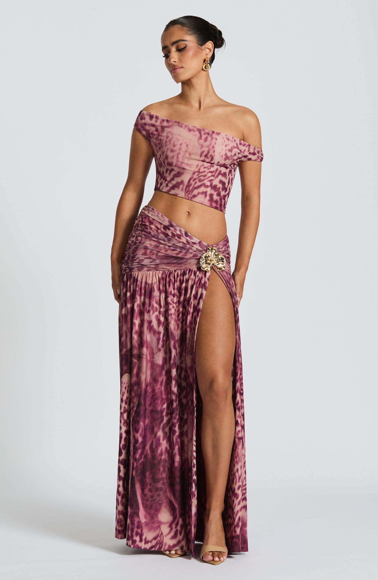 Top Magenta Orchid Print
