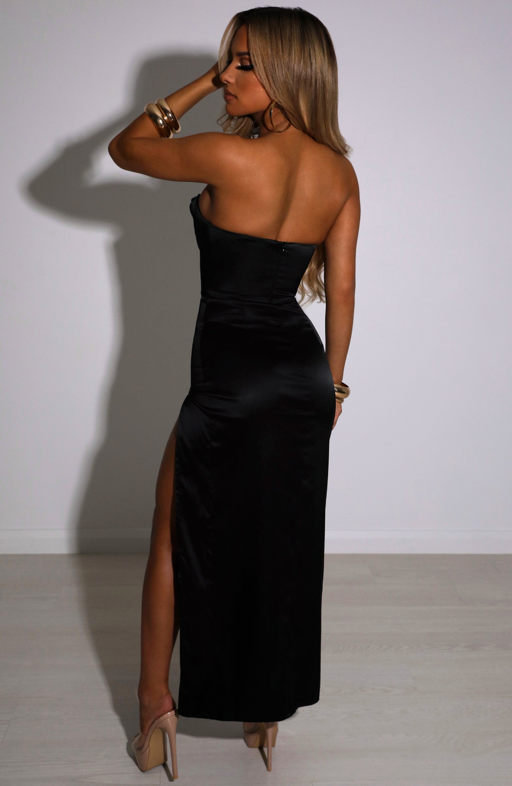 Everly Maxi Dress Nero