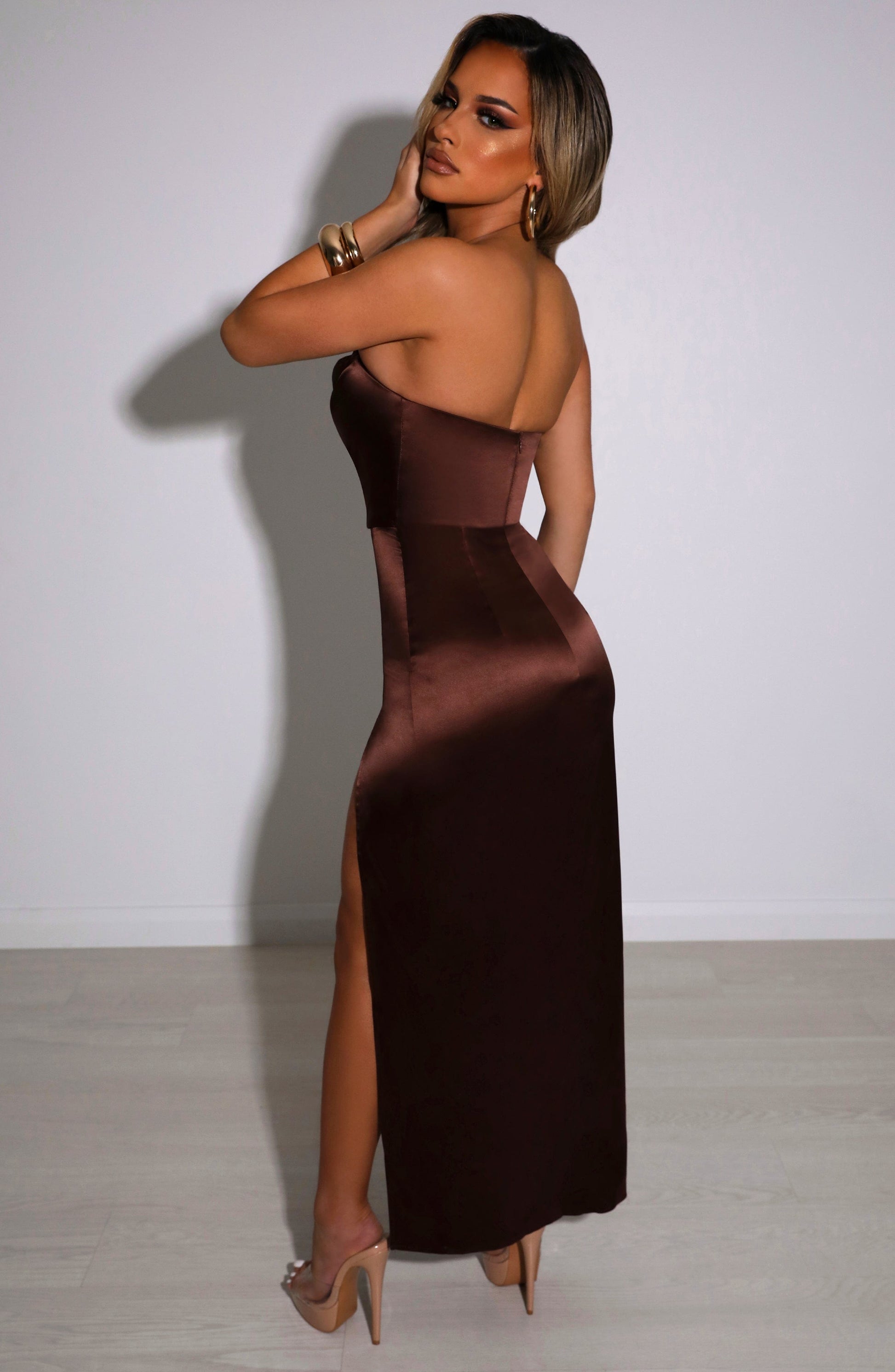 Abito Maxi Everly Cioccolato