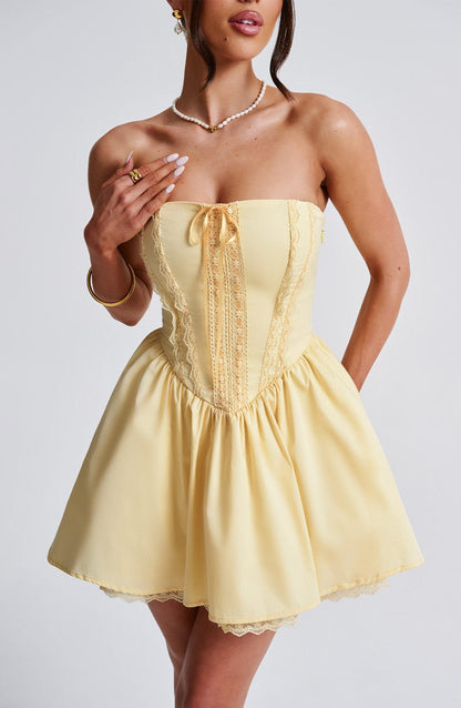Abito Evie Mini Giallo