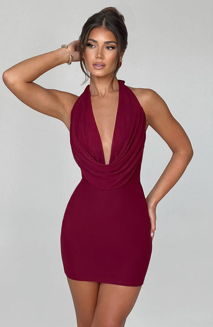 Abito Mini Fallon Rosso
