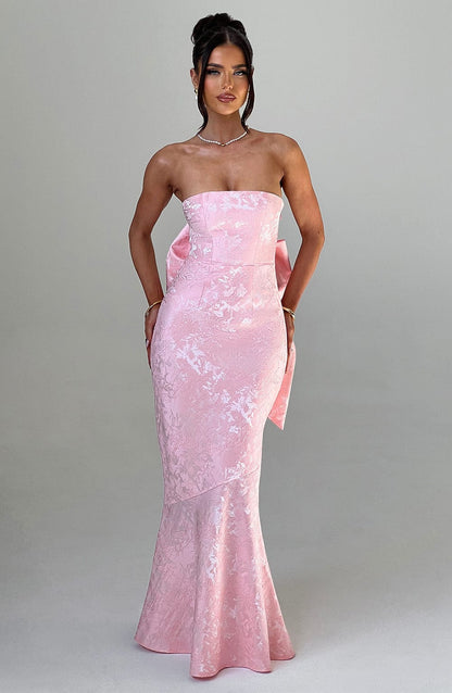 Abito Maxi Felicity Rosa