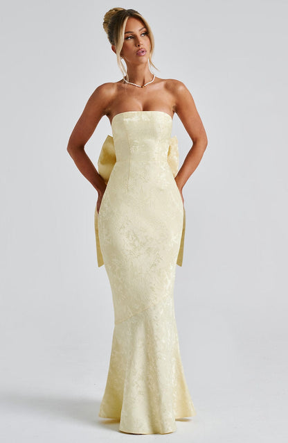 Abito Maxi Giallo