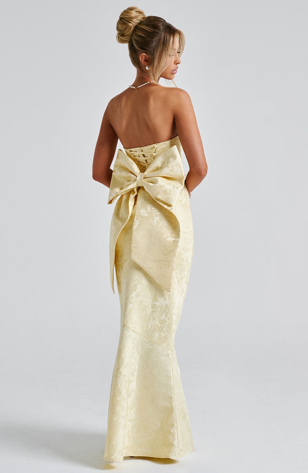 Abito Maxi Giallo