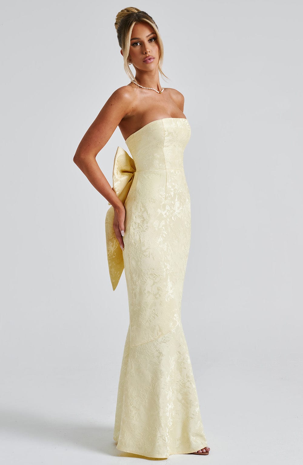 Abito Maxi Giallo