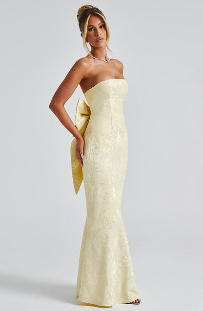 Abito Maxi Giallo