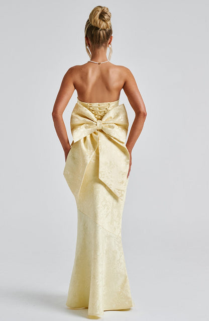 Abito Maxi Giallo