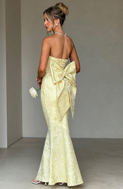 Abito Maxi Giallo