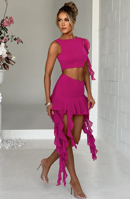Top Rosa Caldo - Taglia Unica