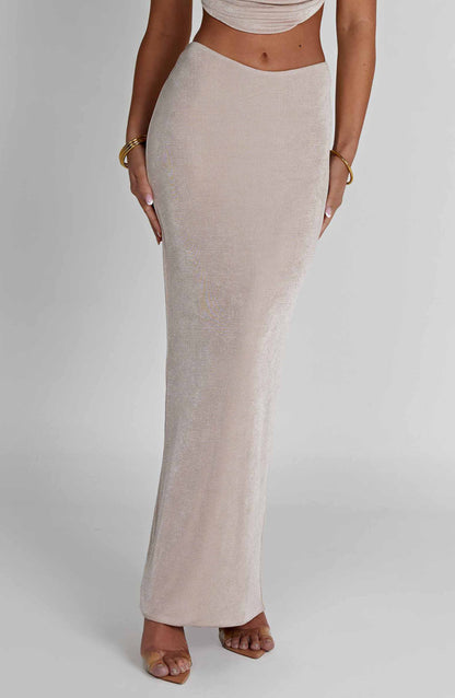 Gonna Fifi Maxi Champagne