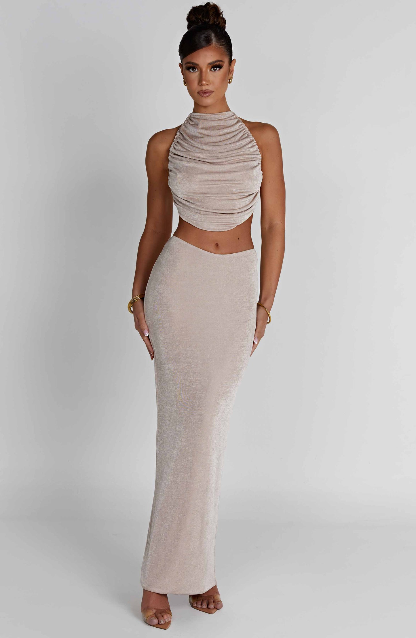 Gonna Fifi Maxi Champagne