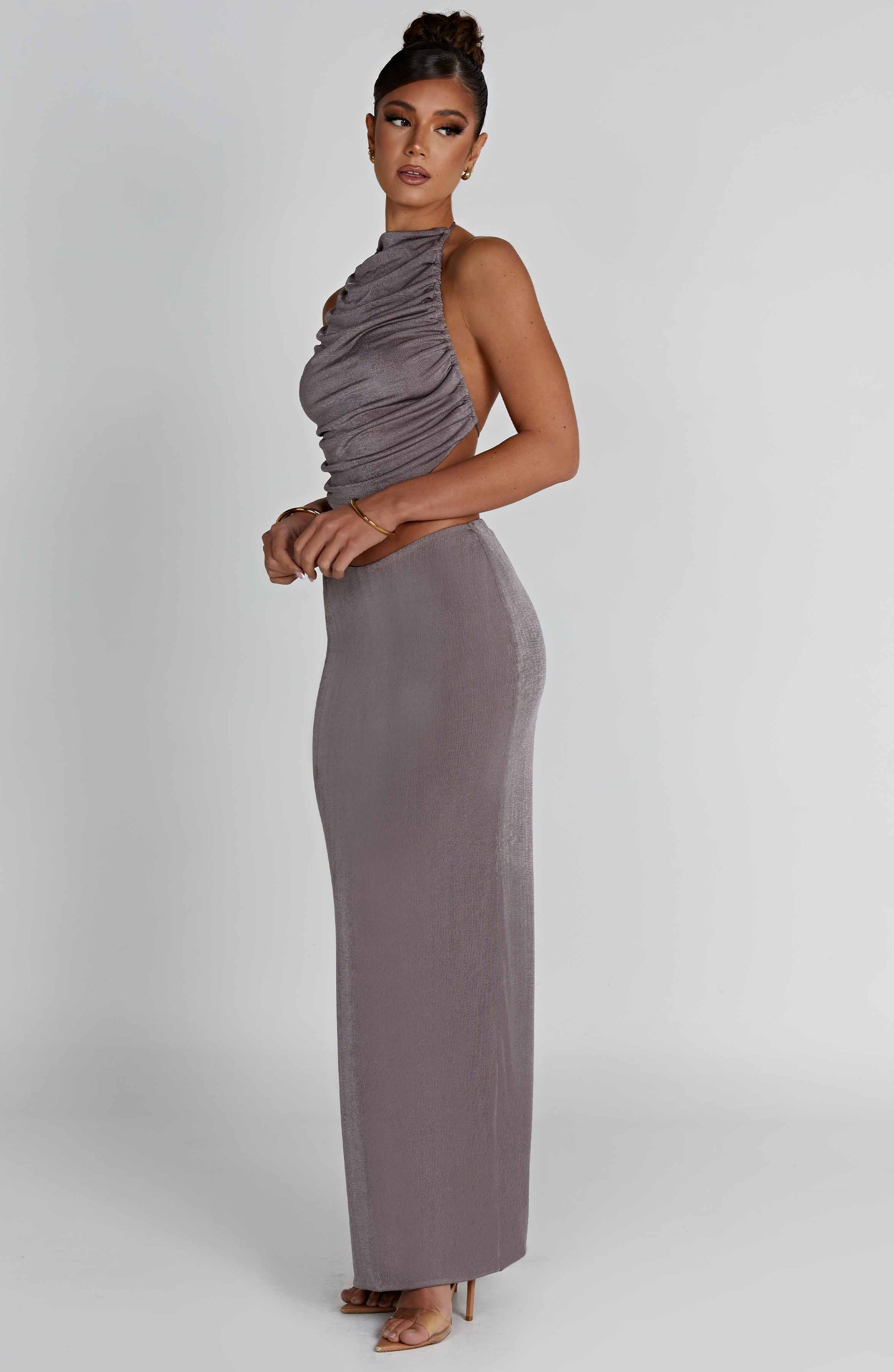 Gonna Maxi Fifi Charcoal