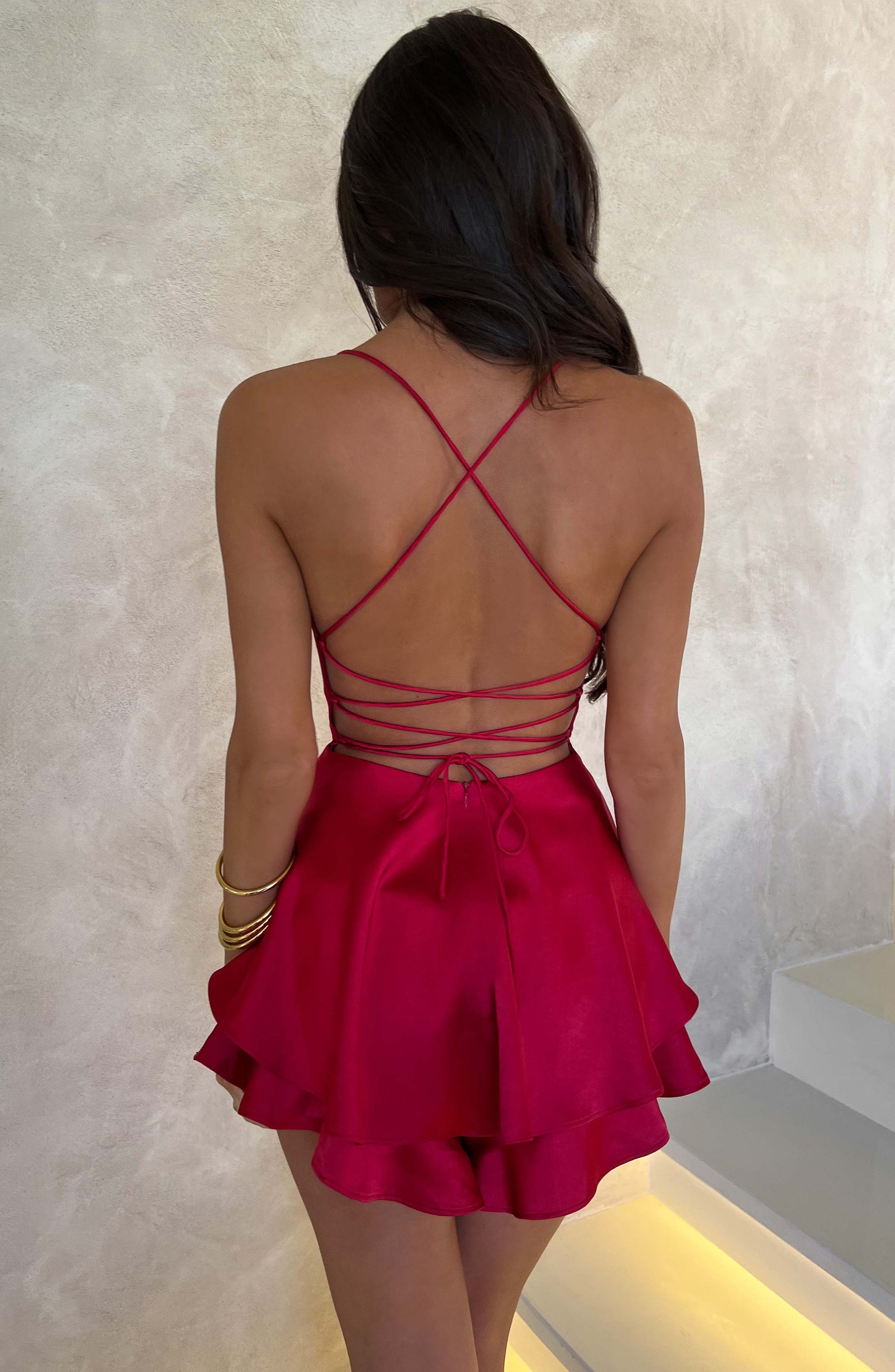 Abito Florene Rosso
