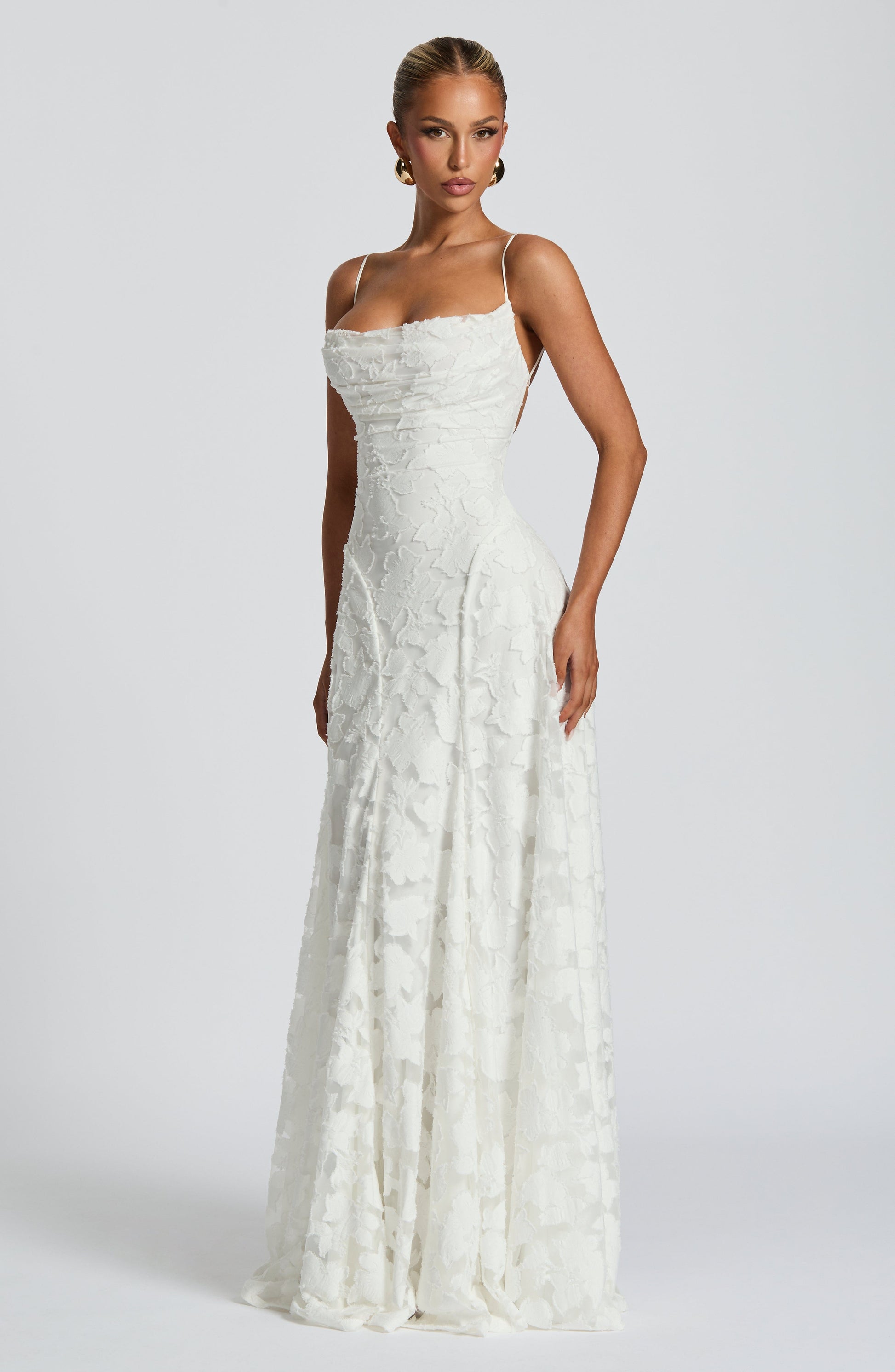Abito Maxi Francis -Avorio