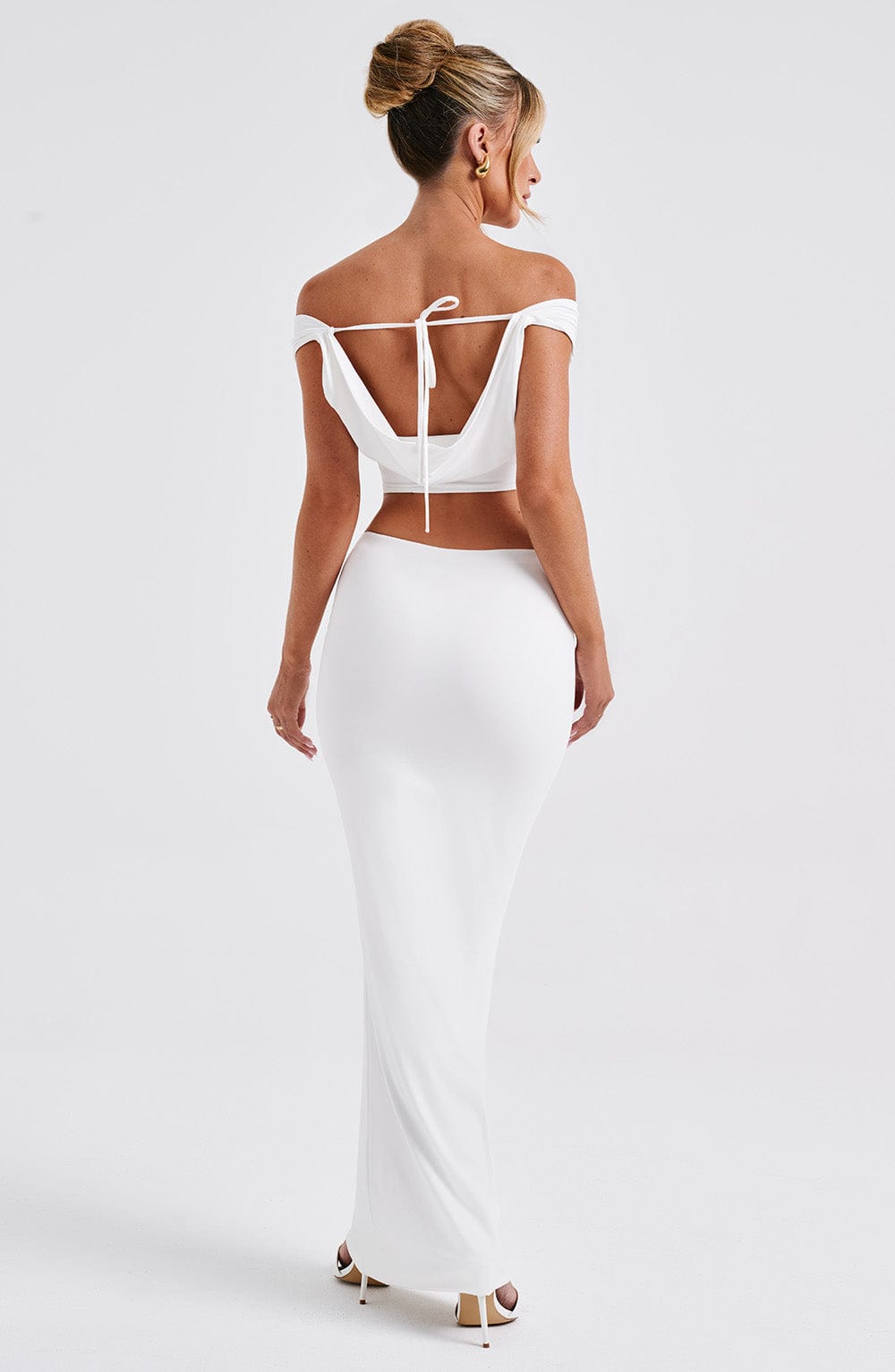 Top da donna bianco Franziska - Moda Babyboo