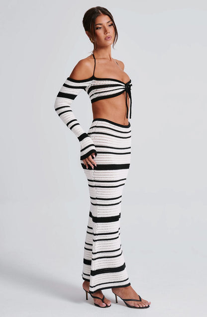 Top Georgia Nero/Bianco