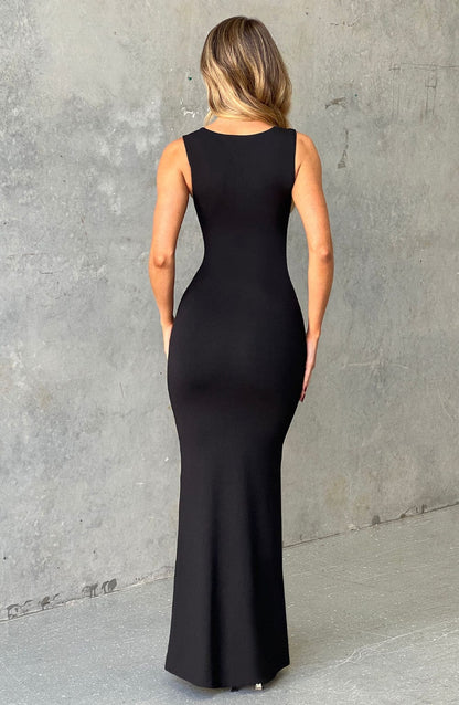 Abito Maxi Nero Hadley