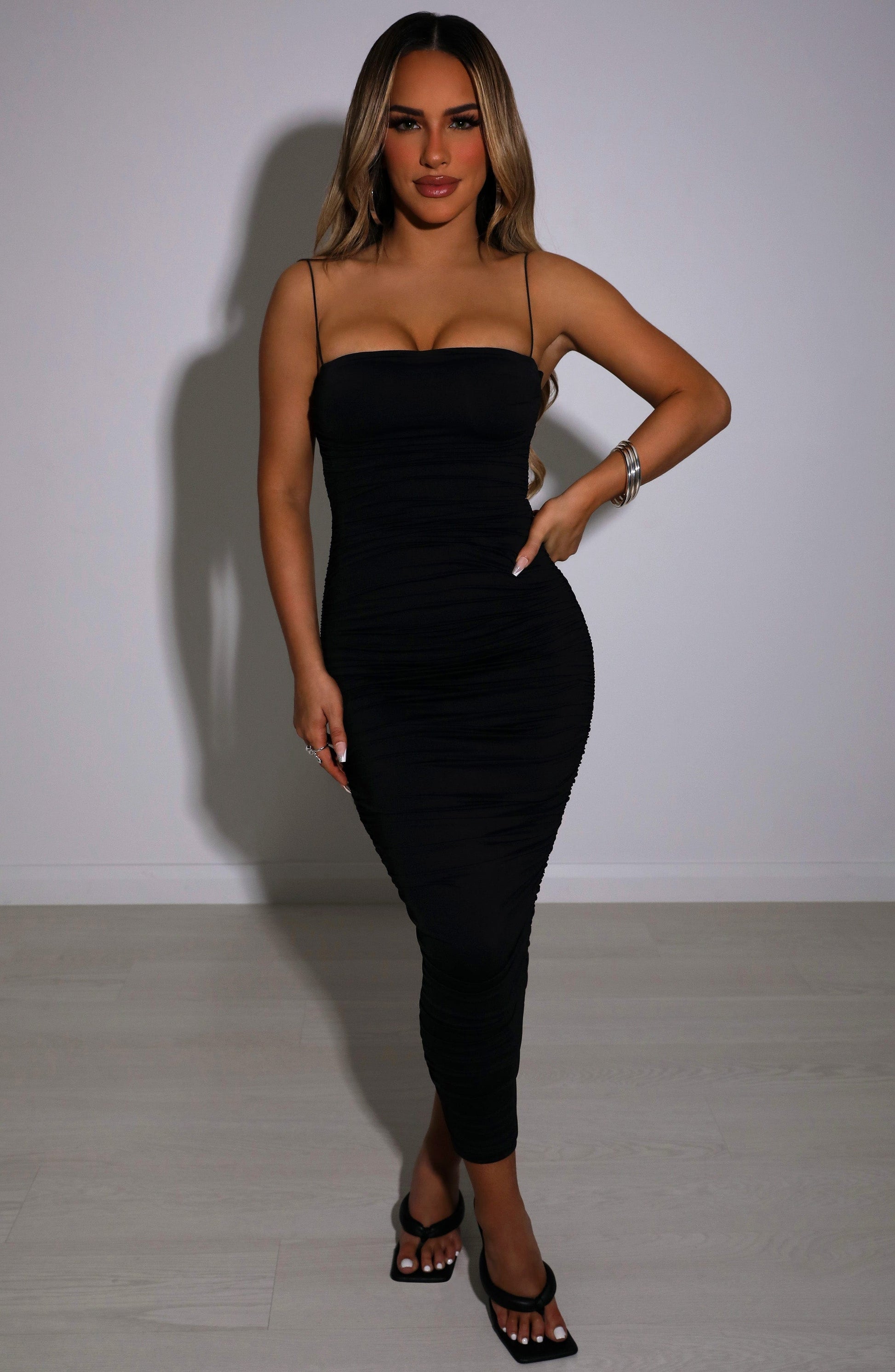 Haven Maxi Dress Nero