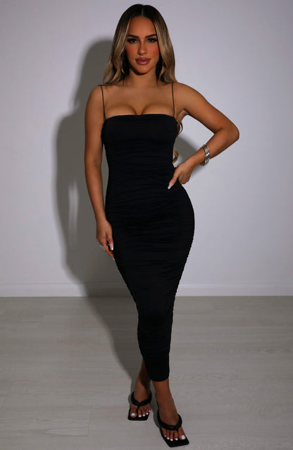 Haven Maxi Dress Nero