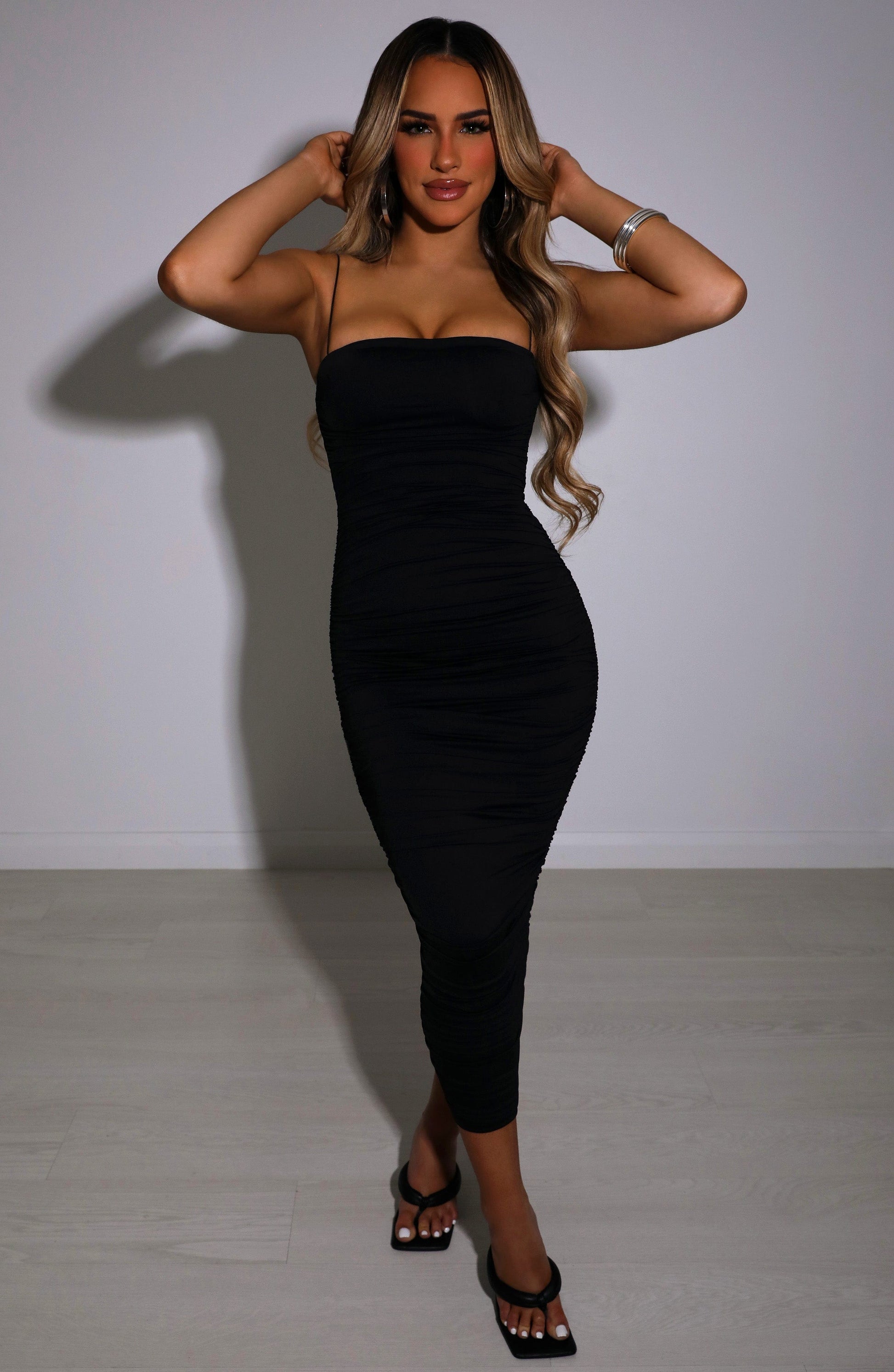 Haven Maxi Dress Nero