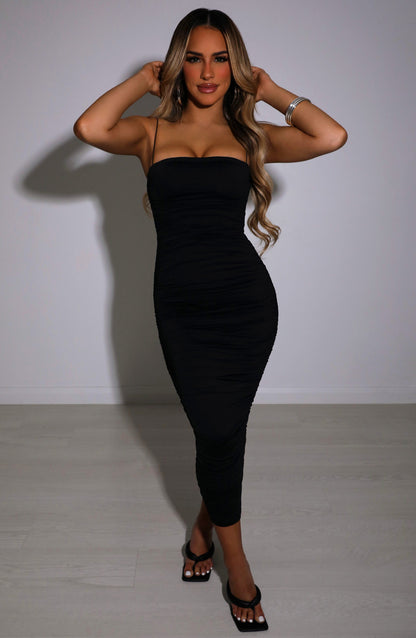 Haven Maxi Dress Nero