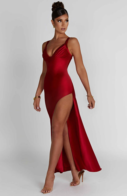 Abito Maxi Rosso