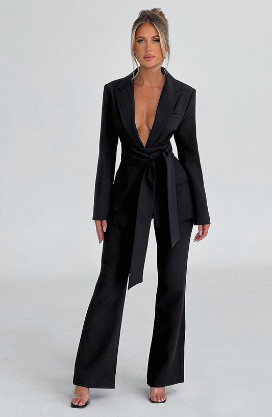 Pantaloni Hazel Neri