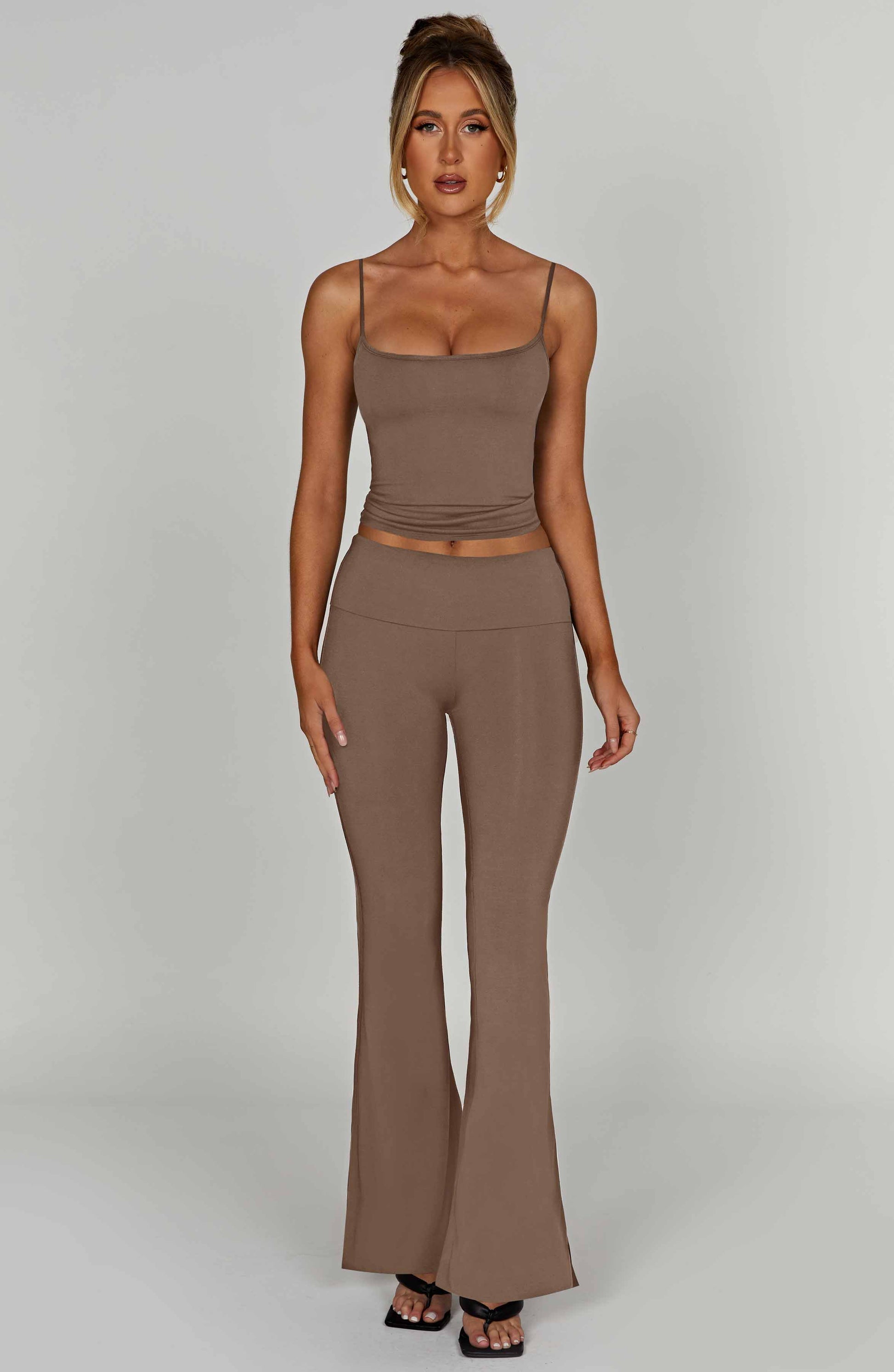 Pantalone Morbido Mocha