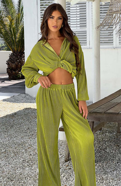 Pantaloni Verde Indi