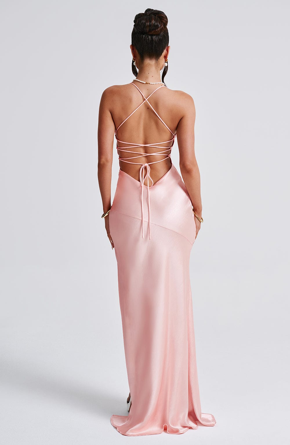 Vestito Maxi Rosa Isobel