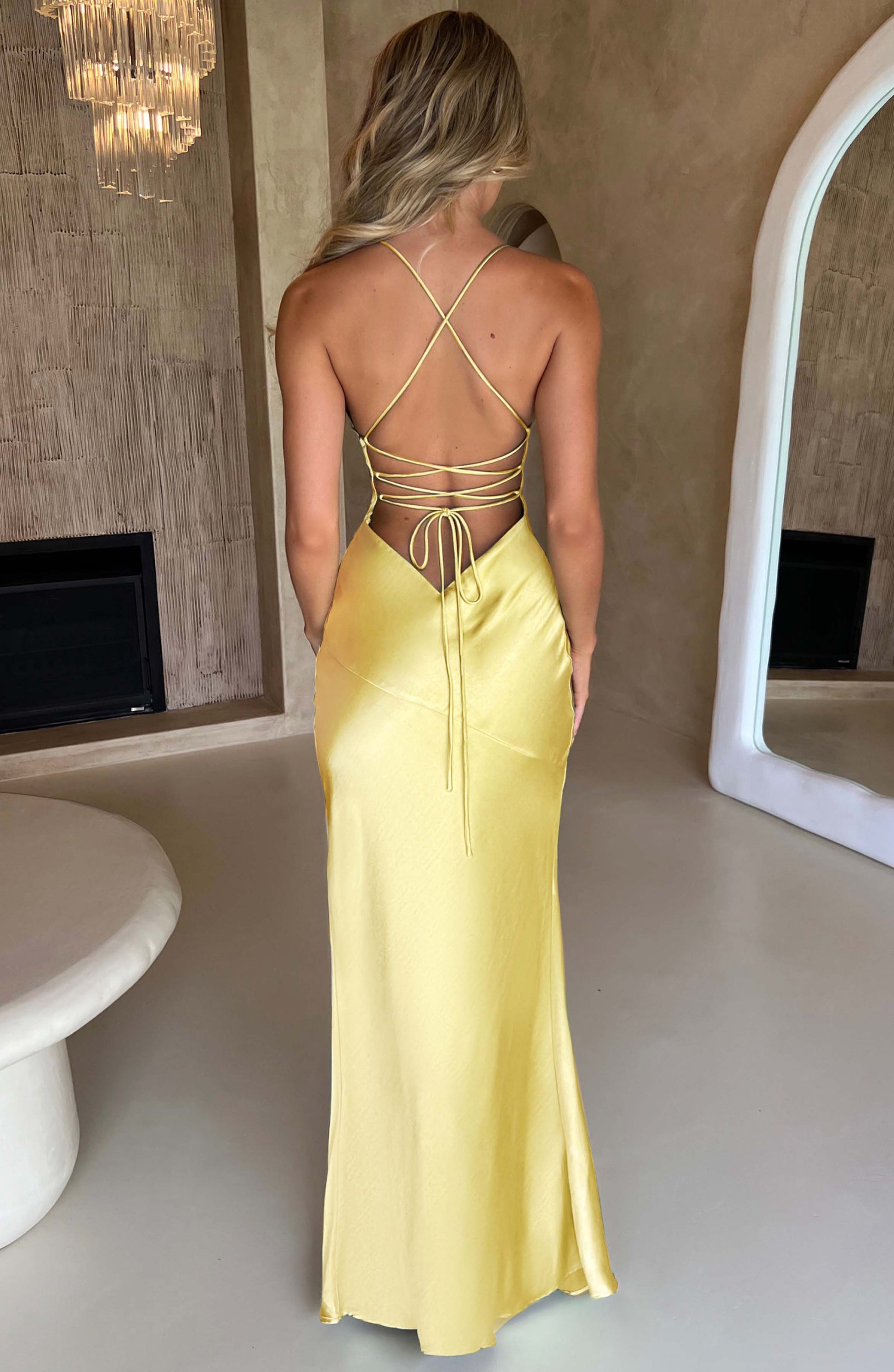 Abito Maxi Isobel Giallo