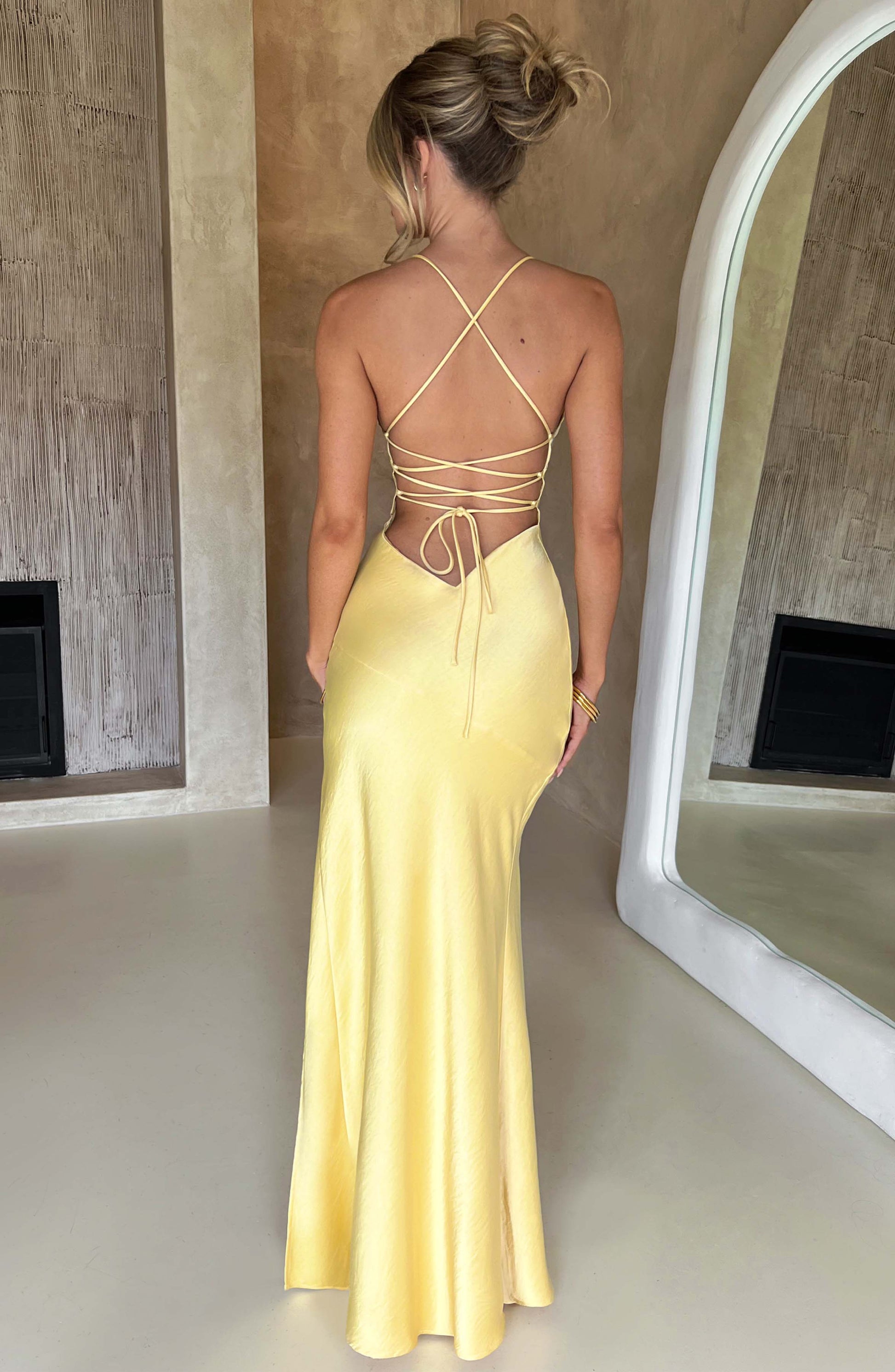 Abito Maxi Isobel Giallo