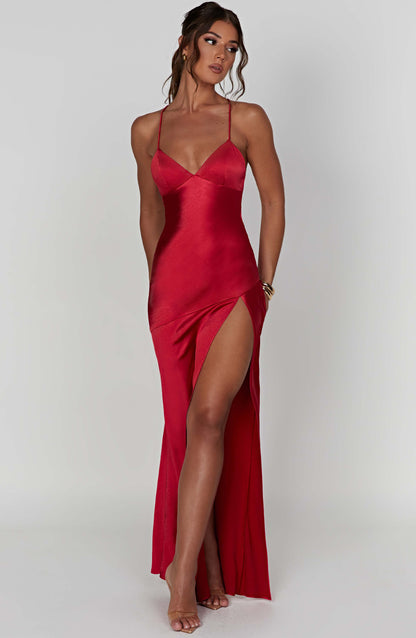 Abito Maxi Rosso