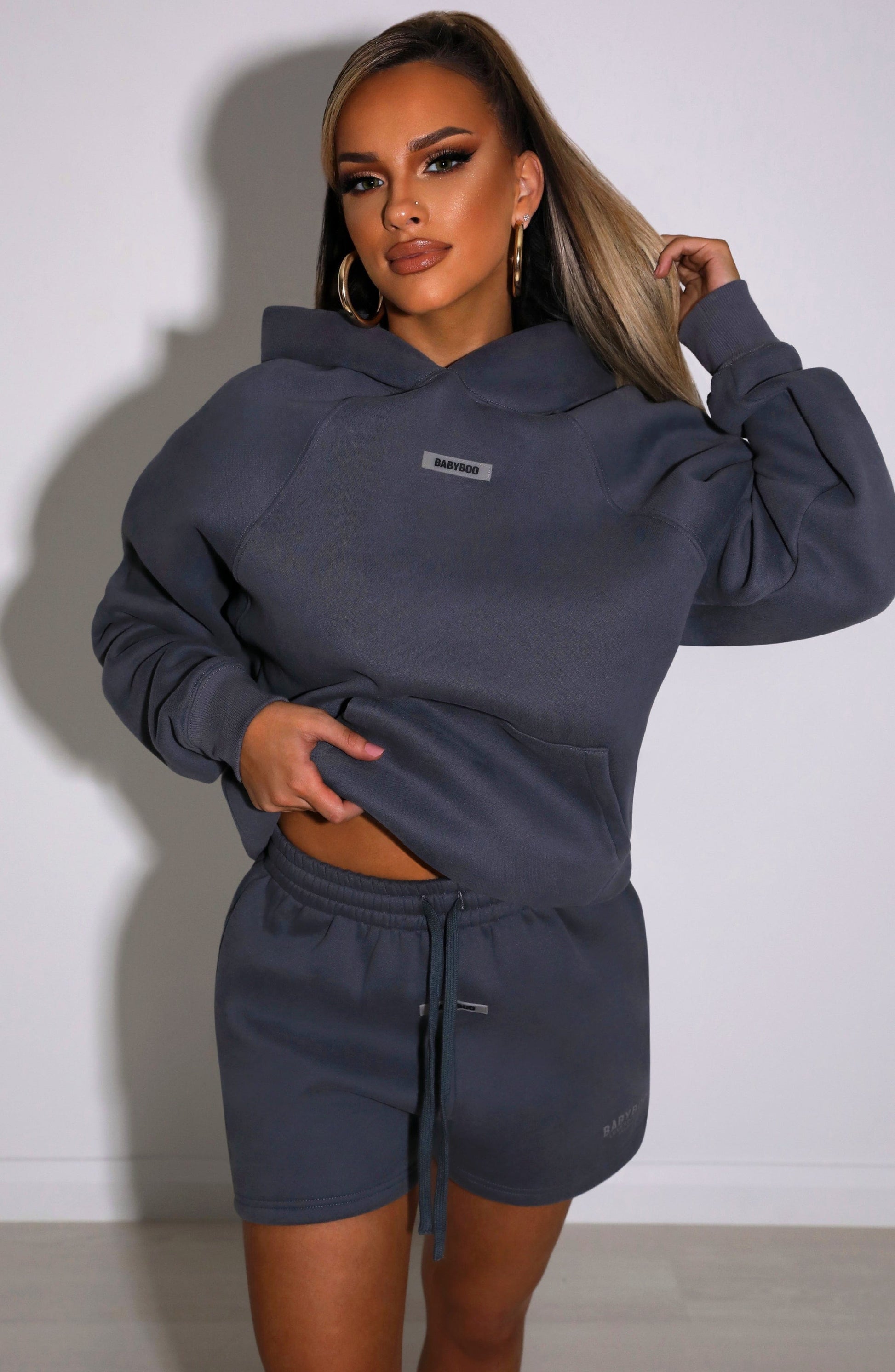 Ivy Luxe Felpa Charcoal