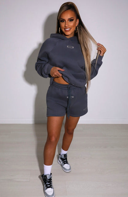 Ivy Luxe Felpa Charcoal