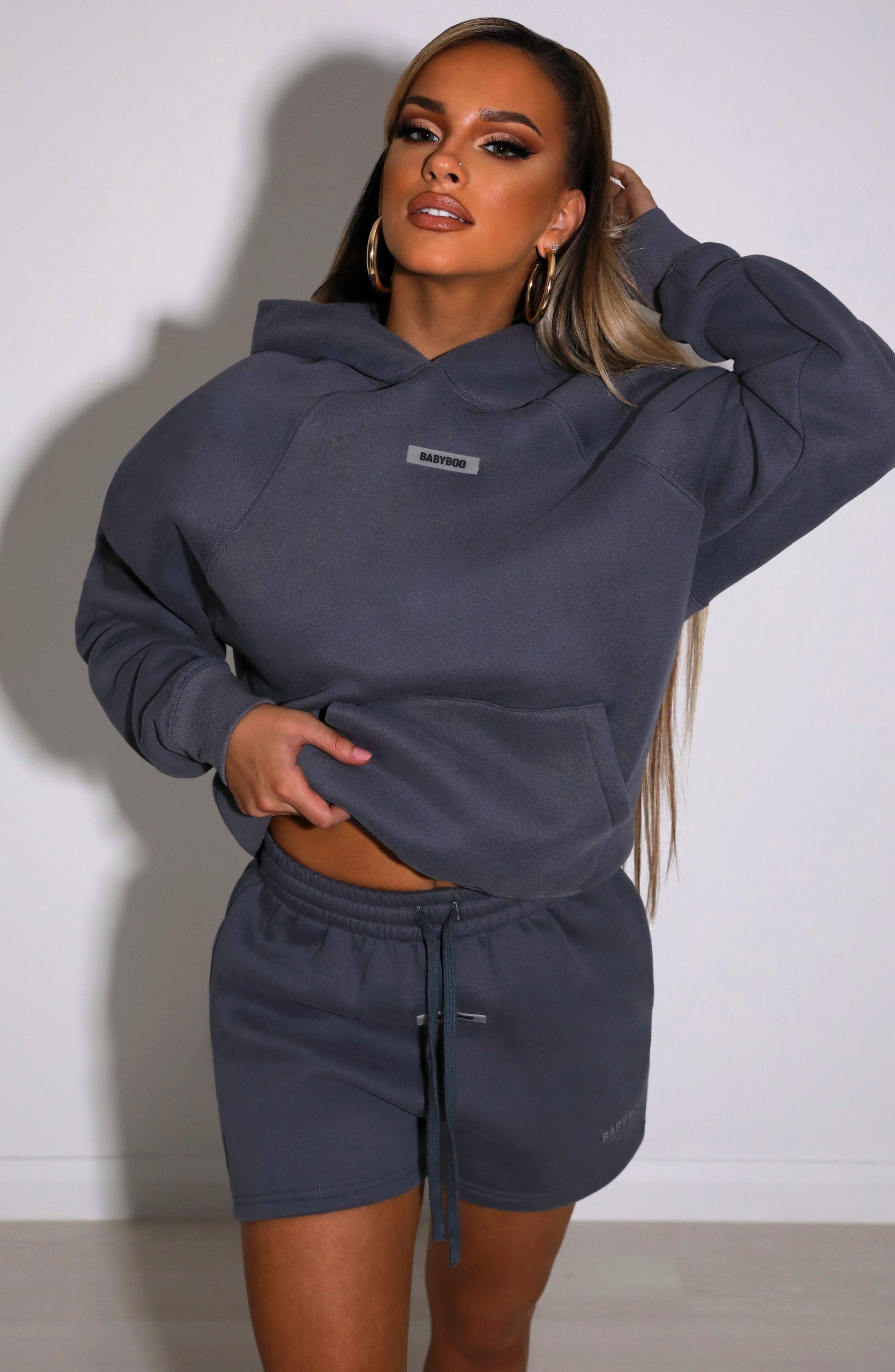 Ivy Luxe Felpa Charcoal