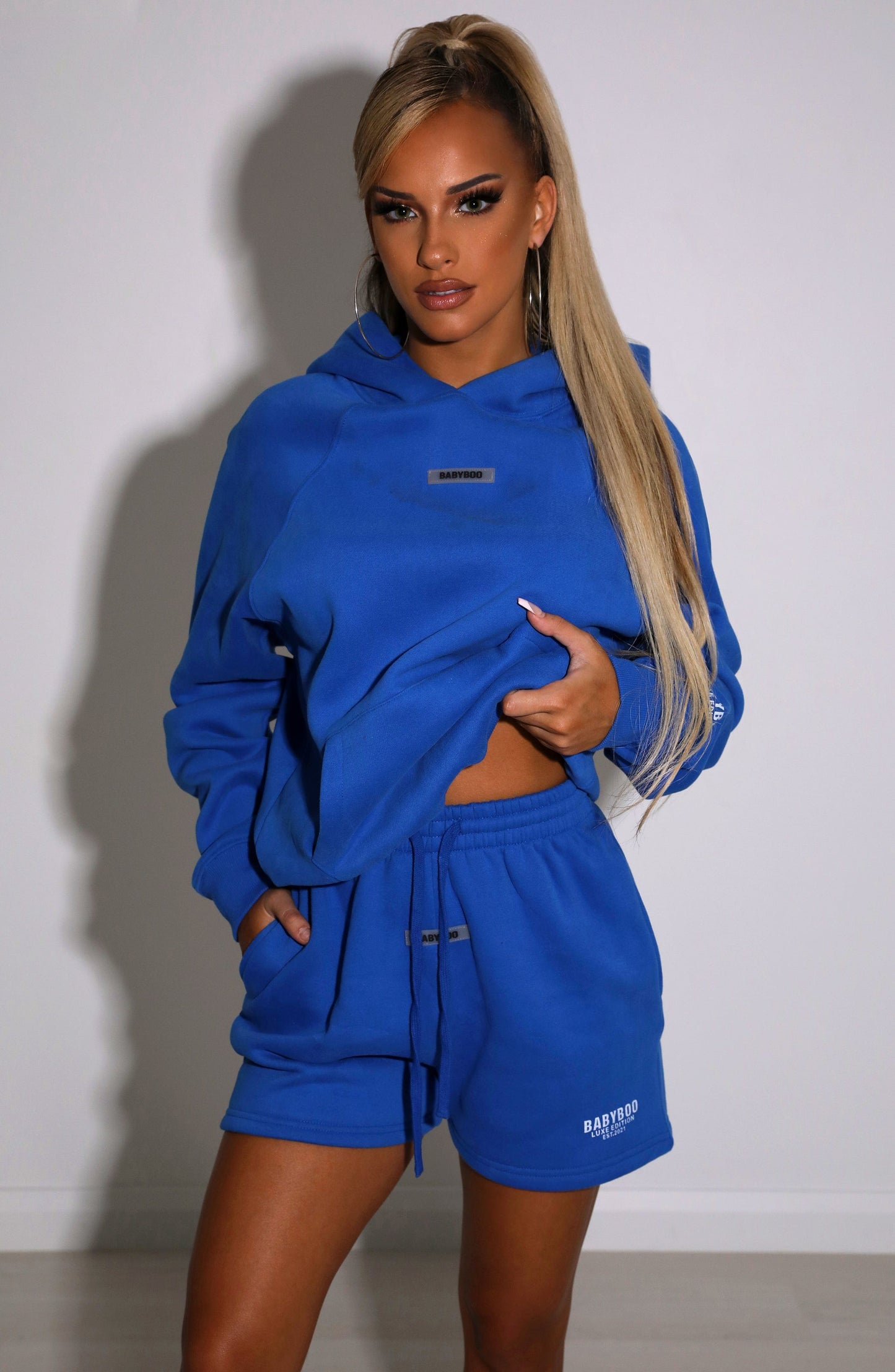 Ivy Luxe Felpa Elettrica Blu
