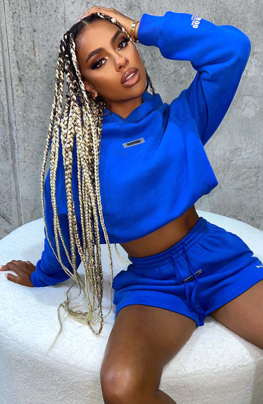 Ivy Luxe Felpa Elettrica Blu