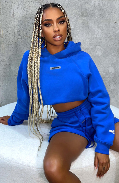 Ivy Luxe Felpa Elettrica Blu