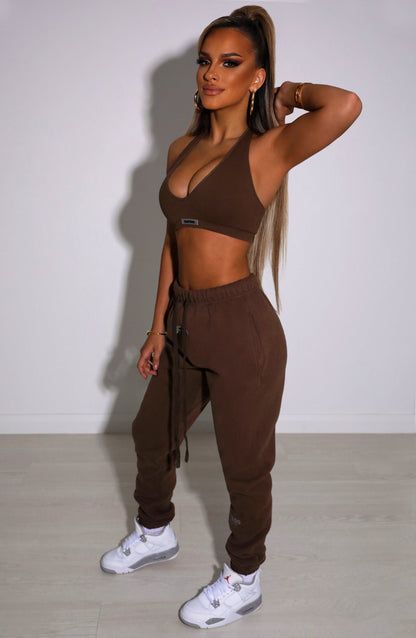 Pantaloni Luxe Ivy Cioccolato
