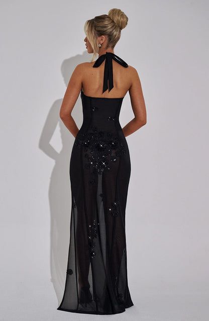 Abito Maxi Jacqueline Nero