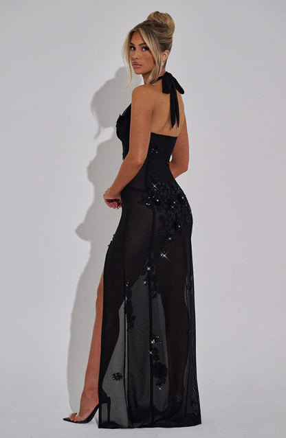 Abito Maxi Jacqueline Nero