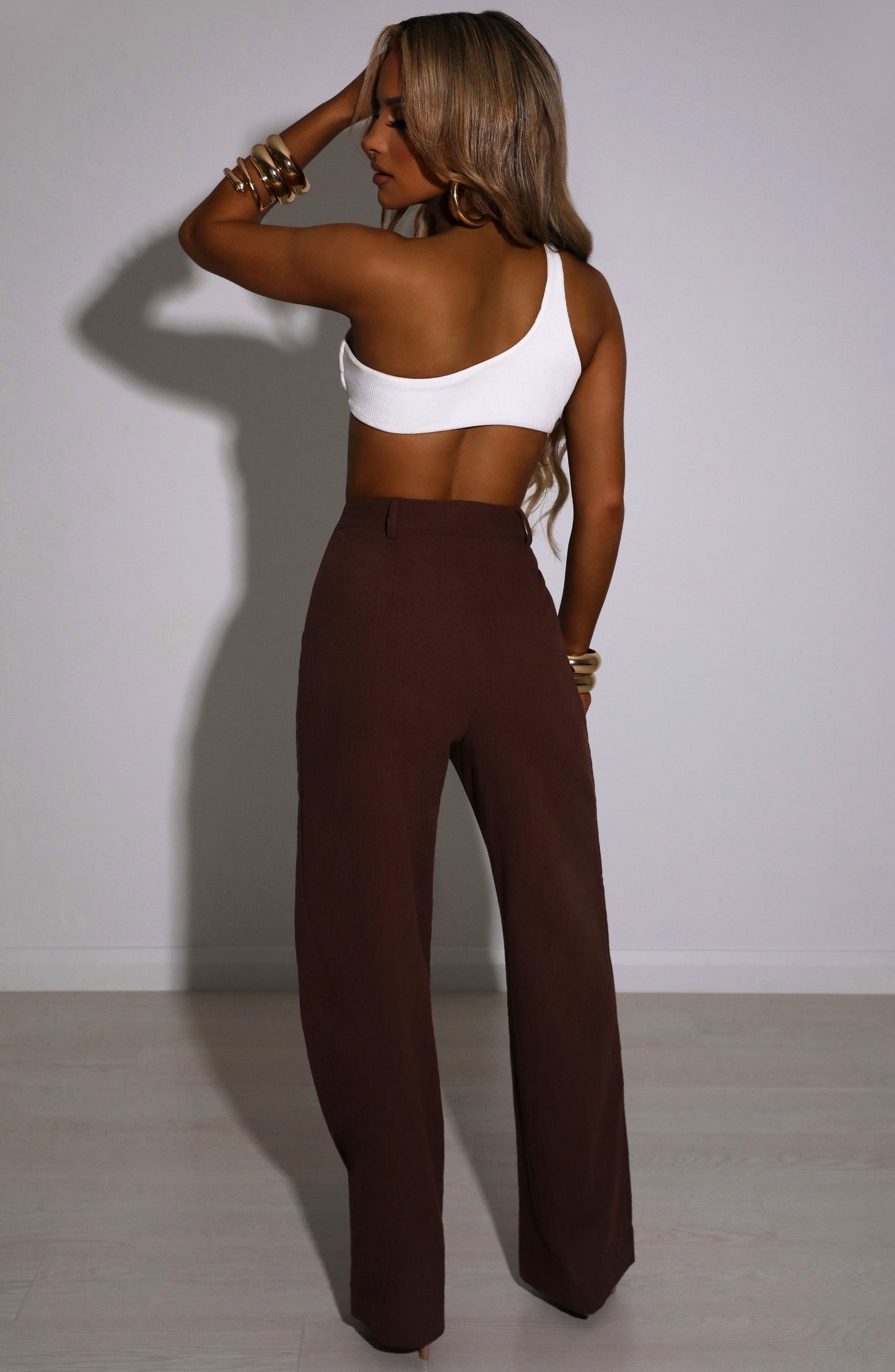 Pantaloni Jadae Cioccolato