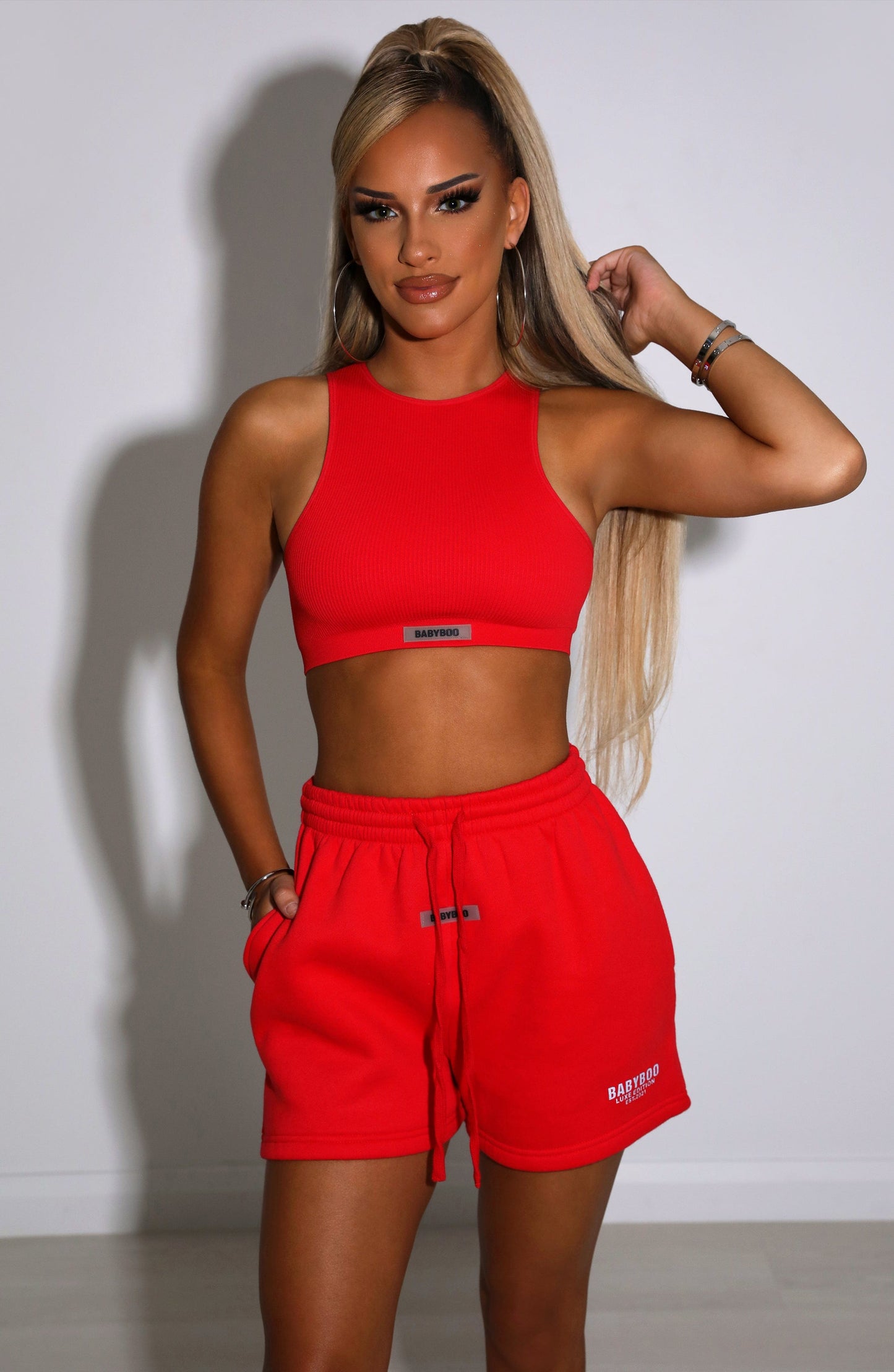 Top Rosso Jae Luxe