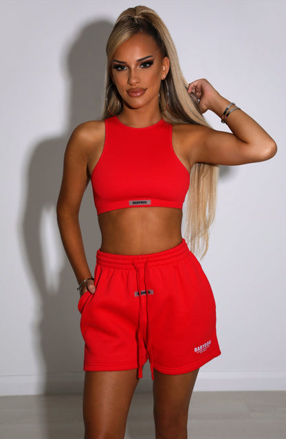 Top Rosso Jae Luxe