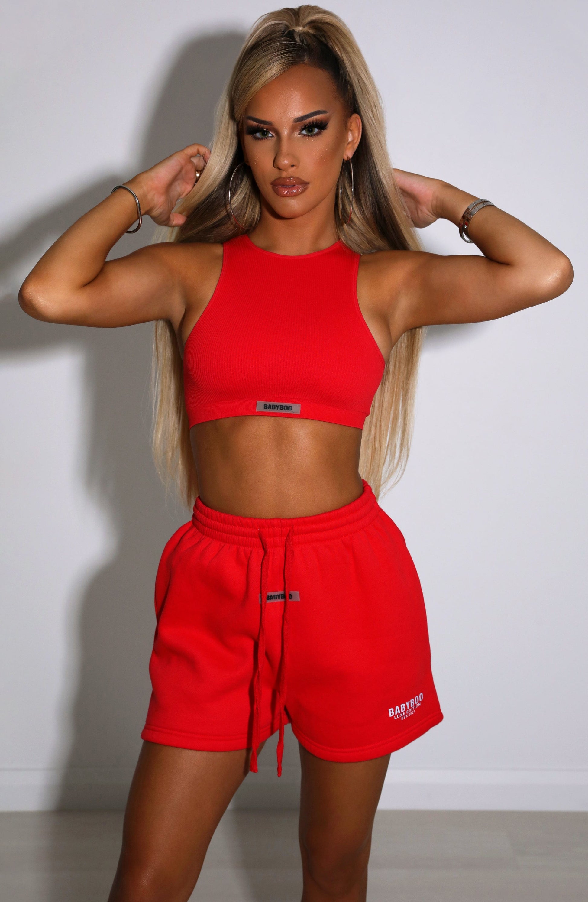 Top Rosso Jae Luxe