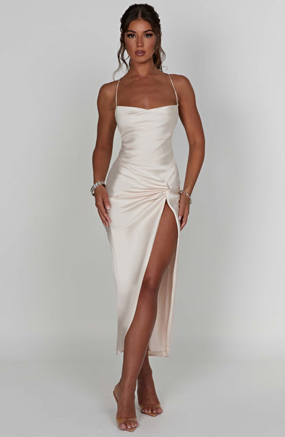 Vestito Jaida Midi - Avorio