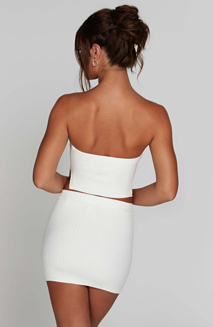 Top Jaz Bianco Donna